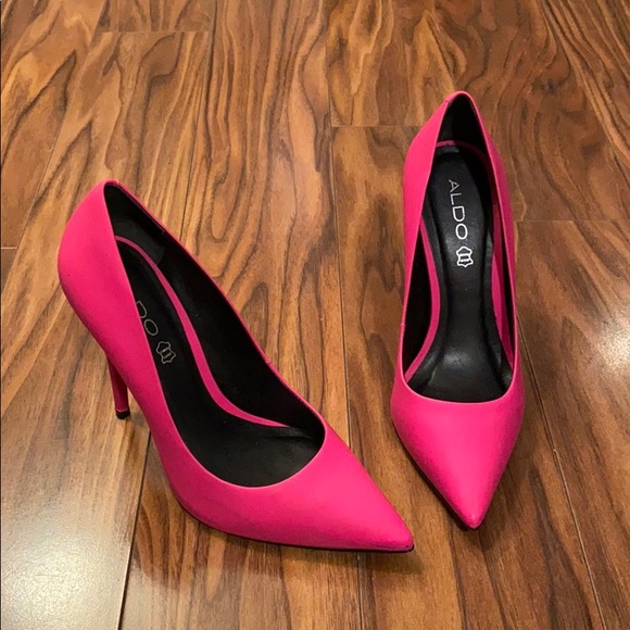 Aldo Shoes - Hot pink aldo heels.